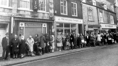 Chantrell's during 1977 bakery workers' strike